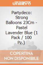 Partydeco: Strong Balloons 23Cm - Pastel Lavender Blue (1 Pack / 100 Pz.) giochi