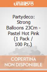 Partydeco: Strong Balloons 23Cm - Pastel Hot Pink (1 Pack / 100 Pz.) giochi