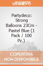 Partydeco: Strong Balloons 23Cm - Pastel Blue (1 Pack / 100 Pz.) giochi