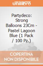Partydeco: Strong Balloons 23Cm - Pastel Lagoon Blue (1 Pack / 100 Pz.) giochi
