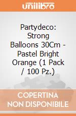 Partydeco: Strong Balloons 30Cm - Pastel Bright Orange (1 Pack / 100 Pz.) giochi