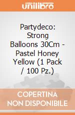 Partydeco: Strong Balloons 30Cm - Pastel Honey Yellow (1 Pack / 100 Pz.) giochi