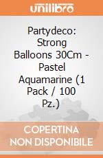 Partydeco: Strong Balloons 30Cm - Pastel Aquamarine (1 Pack / 100 Pz.) giochi