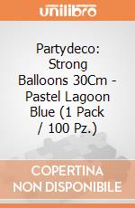 Partydeco: Strong Balloons 30Cm - Pastel Lagoon Blue (1 Pack / 100 Pz.) giochi