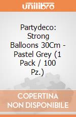Partydeco: Strong Balloons 30Cm - Pastel Grey (1 Pack / 100 Pz.) giochi