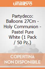 Partydeco: Balloons 27Cm - Holy Communion - Pastel Pure White (1 Pack / 50 Pz.) giochi