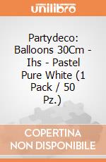 Partydeco: Balloons 30Cm - Ihs - Pastel Pure White (1 Pack / 50 Pz.) giochi
