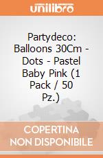 Partydeco: Balloons 30Cm - Dots - Pastel Baby Pink (1 Pack / 50 Pz.) giochi