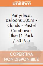 Partydeco: Balloons 30Cm - Clouds - Pastel Cornflower Blue (1 Pack / 50 Pz.) giochi