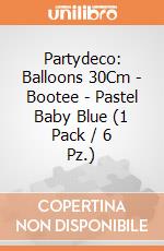 Partydeco: Balloons 30Cm - Bootee - Pastel Baby Blue (1 Pack / 6 Pz.) giochi