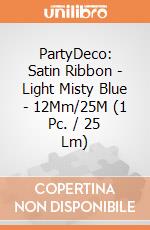 PartyDeco: Satin Ribbon - Light Misty Blue - 12Mm/25M (1 Pc. / 25 Lm) giochi