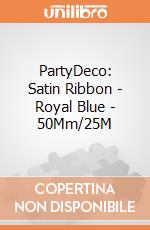 PartyDeco: Satin Ribbon - Royal Blue - 50Mm/25M giochi