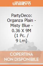 PartyDeco: Organza Plain - Misty Blue - 0.36 X 9M (1 Pc. / 9 Lm) giochi
