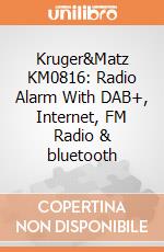 Kruger&Matz KM0816: Radio Alarm With DAB+, Internet, FM Radio & bluetooth gioco di Kruger&Matz