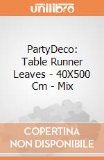 PartyDeco: Table Runner Leaves - 40X500 Cm - Mix giochi