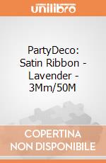 PartyDeco: Satin Ribbon - Lavender - 3Mm/50M giochi