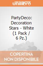 PartyDeco: Decoration Stars - White (1 Pack / 6 Pz.) giochi