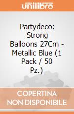Partydeco: Strong Balloons 27Cm - Metallic Blue (1 Pack / 50 Pz.) giochi