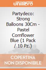 Partydeco: Strong Balloons 30Cm - Pastel Cornflower Blue (1 Pack / 10 Pz.) giochi