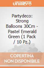 Partydeco: Strong Balloons 30Cm - Pastel Emerald Green (1 Pack / 10 Pz.) giochi