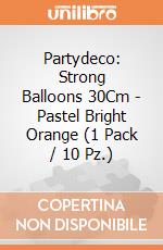 Partydeco: Strong Balloons 30Cm - Pastel Bright Orange (1 Pack / 10 Pz.) giochi