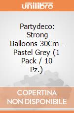 Partydeco: Strong Balloons 30Cm - Pastel Grey (1 Pack / 10 Pz.) giochi