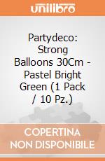 Partydeco: Strong Balloons 30Cm - Pastel Bright Green (1 Pack / 10 Pz.) giochi