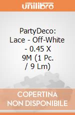 PartyDeco: Lace - Off-White - 0.45 X 9M (1 Pc. / 9 Lm) giochi
