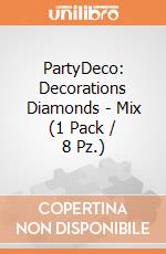 PartyDeco: Decorations Diamonds - Mix (1 Pack / 8 Pz.) giochi
