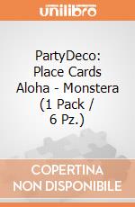 PartyDeco: Place Cards Aloha - Monstera (1 Pack / 6 Pz.) giochi