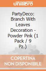 PartyDeco: Branch With Leaves Decoration - Powder Pink (1 Pack / 9 Pz.) giochi