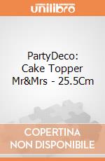 PartyDeco: Cake Topper Mr&Mrs - 25.5Cm giochi