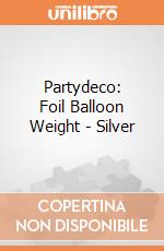 Partydeco: Foil Balloon Weight - Silver giochi