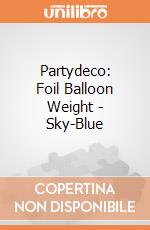 Partydeco: Foil Balloon Weight - Sky-Blue giochi