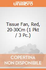 Tissue Fan, Red, 20-30Cm (1 Pkt / 3 Pc.) giochi