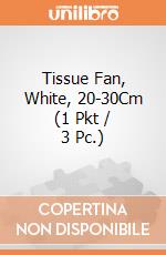 Tissue Fan, White, 20-30Cm (1 Pkt / 3 Pc.) giochi