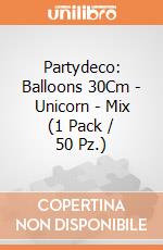 Partydeco: Balloons 30Cm - Unicorn - Mix (1 Pack / 50 Pz.) giochi