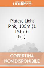 Plates, Light Pink, 18Cm (1 Pkt / 6 Pc.) giochi