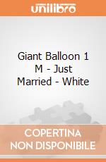 Giant Balloon 1 M - Just Married - White giochi