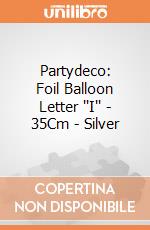 Partydeco: Foil Balloon Letter ''I'' - 35Cm - Silver giochi