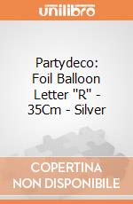 Partydeco: Foil Balloon Letter ''R'' - 35Cm - Silver giochi