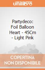 Partydeco: Foil Balloon Heart - 45Cm - Light Pink giochi