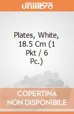 Plates, White, 18.5 Cm (1 Pkt / 6 Pc.) giochi