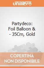 Partydeco: Foil Balloon & - 35Cm, Gold giochi
