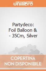 Partydeco: Foil Balloon & - 35Cm, Silver giochi