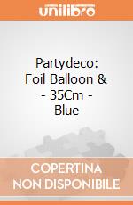 Partydeco: Foil Balloon & - 35Cm - Blue giochi