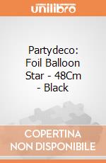 Partydeco: Foil Balloon Star - 48Cm - Black giochi