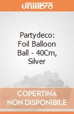 Partydeco: Foil Balloon Ball - 40Cm, Silver giochi