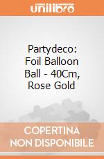 Partydeco: Foil Balloon Ball - 40Cm, Rose Gold giochi
