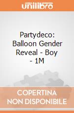 Partydeco: Balloon Gender Reveal - Boy - 1M giochi